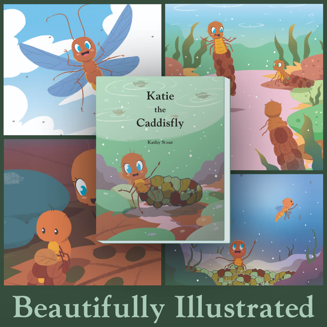Katie the Caddisfly – Signed Copy by the Author!